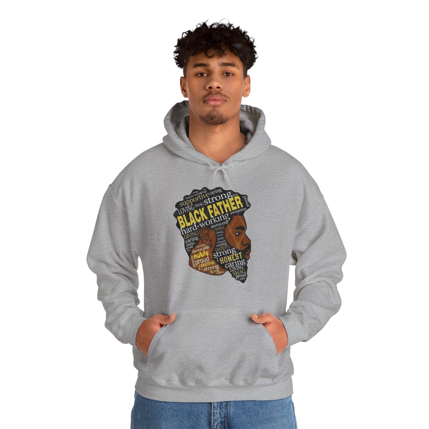 Black King Hoodie Sweatshirt