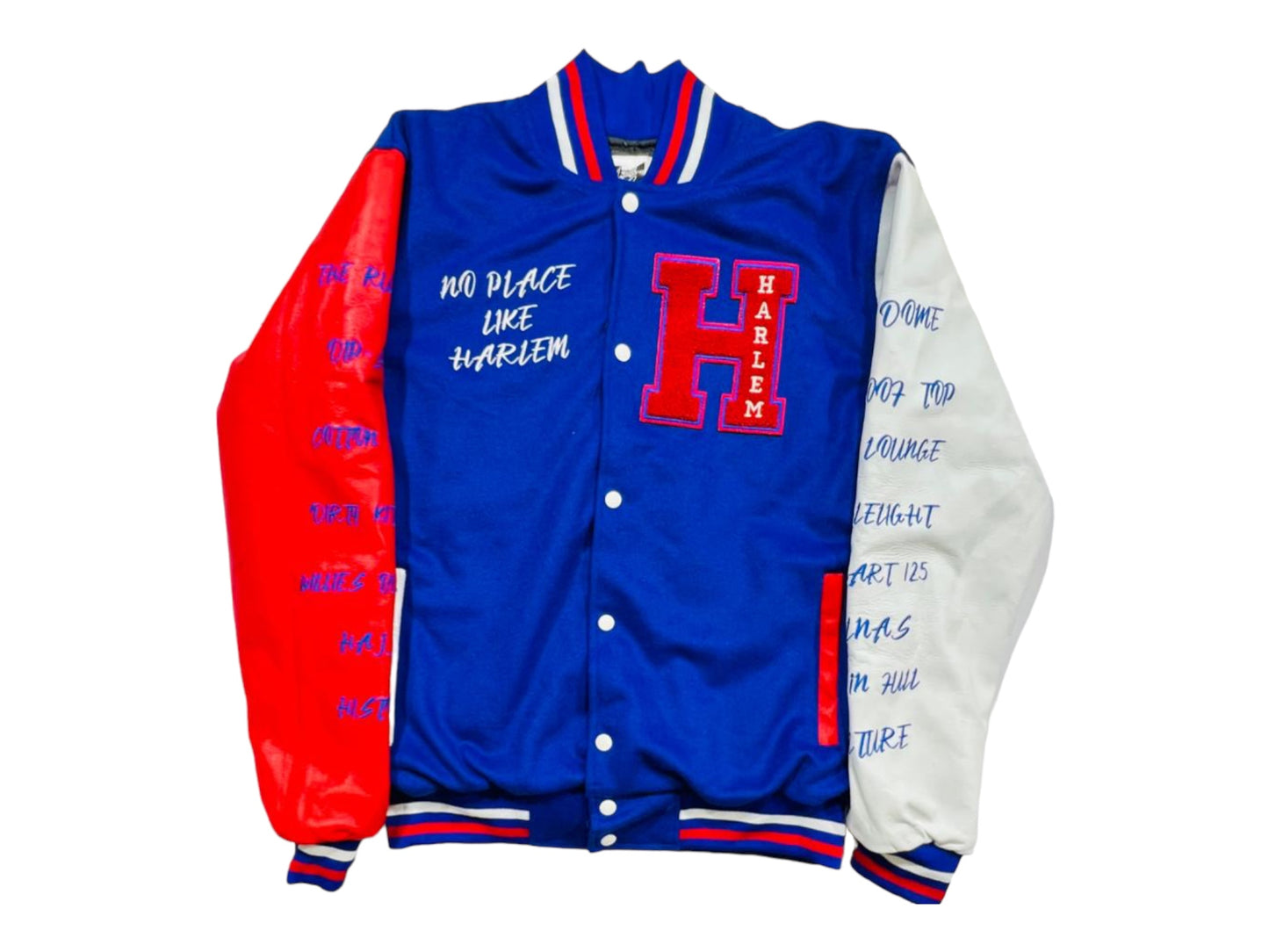 No Place Like Harlem USA Varsity Jacket (PRE ORDER)